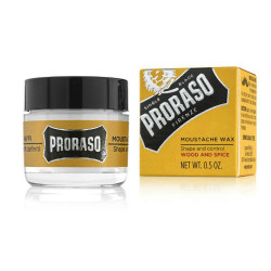 Wosk Proraso Yellow Line do wąsów (15ml)