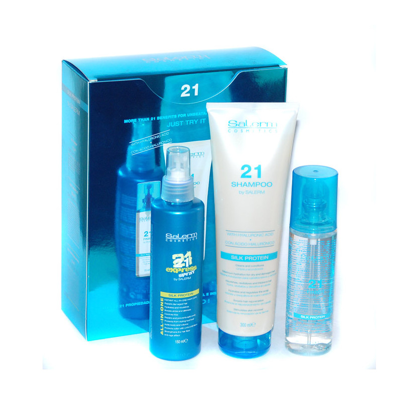 Salerm 21 Pack Silk Protein 3 Productos Salerm 21 Pack Silk Protein 3 Productos