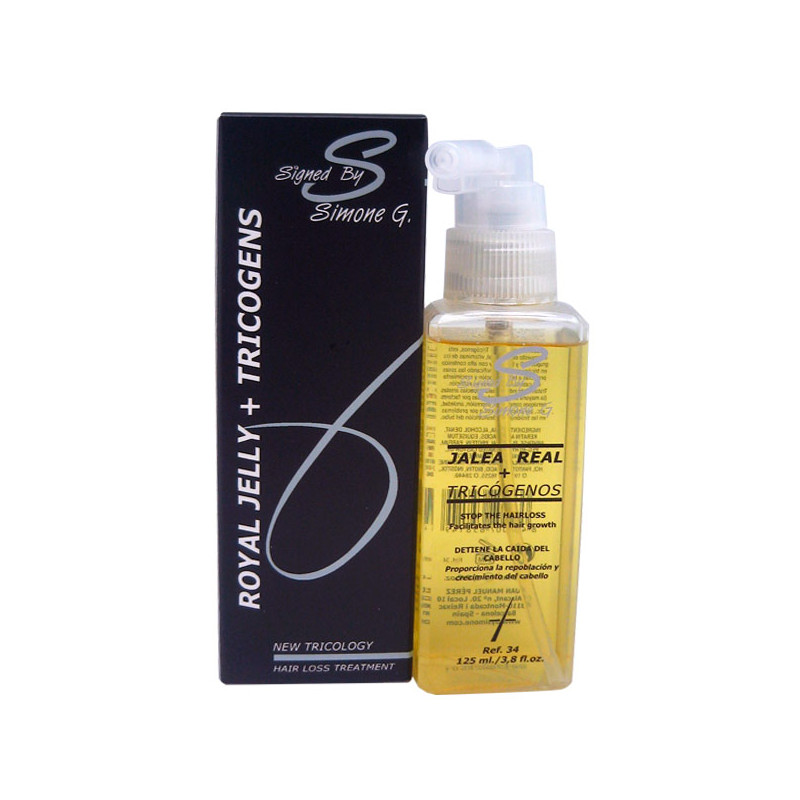 Simone G. 6 Trichopeptide zur Behandlung von Haarausfall + Placenta Shock (125ml) Simone G. 6 Trichopeptide zur Behandlung von Haarausfall + Placenta Shock (125ml)