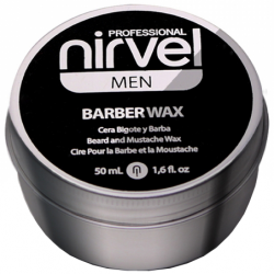 Nirvel Men Barber Wax Beard and Mustache (50ml)