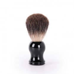 Bifull Pędzel do golenia Czarny uchwyt z tworzywa sztucznego