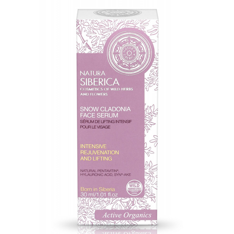 Siero Intensivo di Ringiovanimento e Lifting Natura Siberica (30ml)