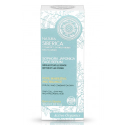 Natura Siberica Serum Facial Piel Grasa/ Mixta  Reducción de Poros y Equilibrio (30ml)