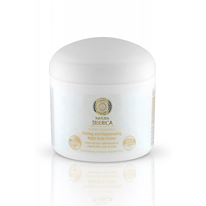 Crema Corpo Notte Rassodante e Ringiovanente Natura Siberica (370ml)
