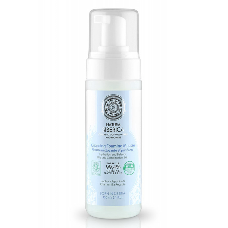 Natura Siberica Schäumende Reinigungsmousse Fettige / Mischhaut (150ml) Natura Siberica Schäumende Reinigungsmousse Fettige / Mischhaut (150ml)