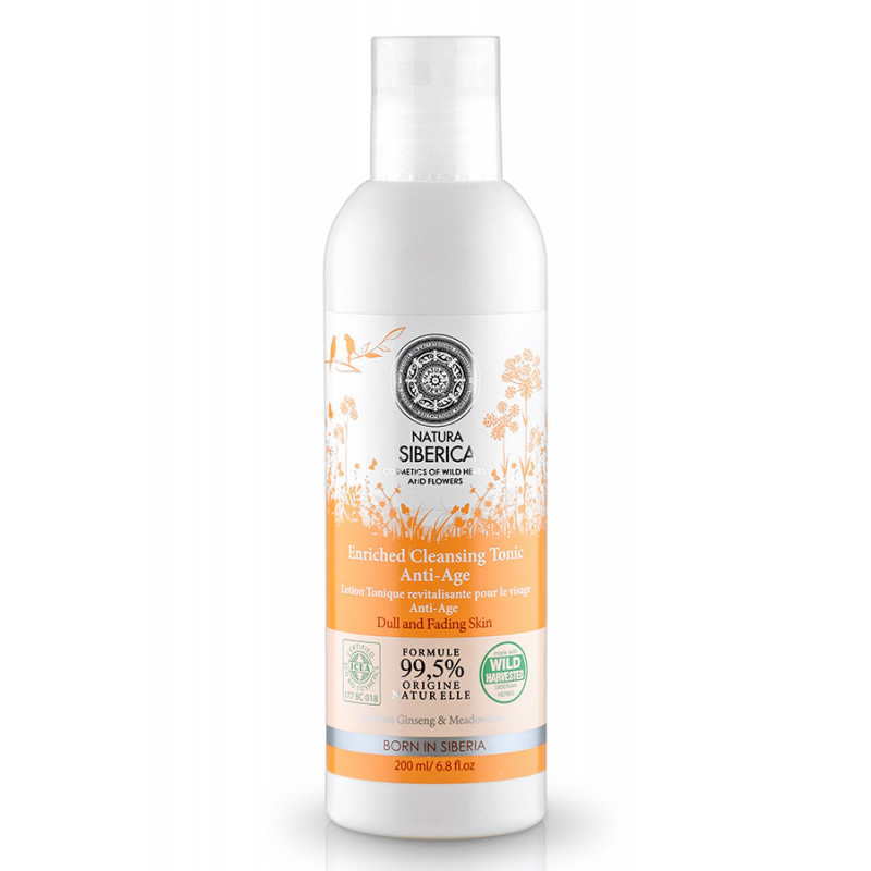 Natura Siberica Angereicherter Anti-Aging-Reinigungstoner für müde / stumpfe Haut (200 ml) Natura Siberica Angereicherter Anti-Aging-Reinigungstoner für müde / stumpfe Haut (200 ml)