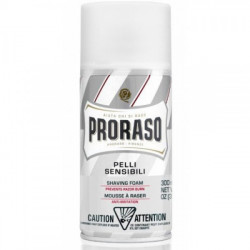 Proraso Ligne Blanc Mousse à Raser Thé Vert (300ml)