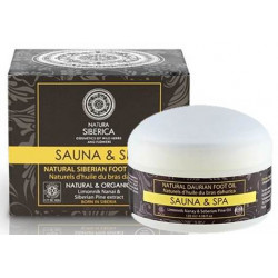 Natura Siberica Sauna & Spa Burro Naturale Siberiano Per Piedi (120ml)