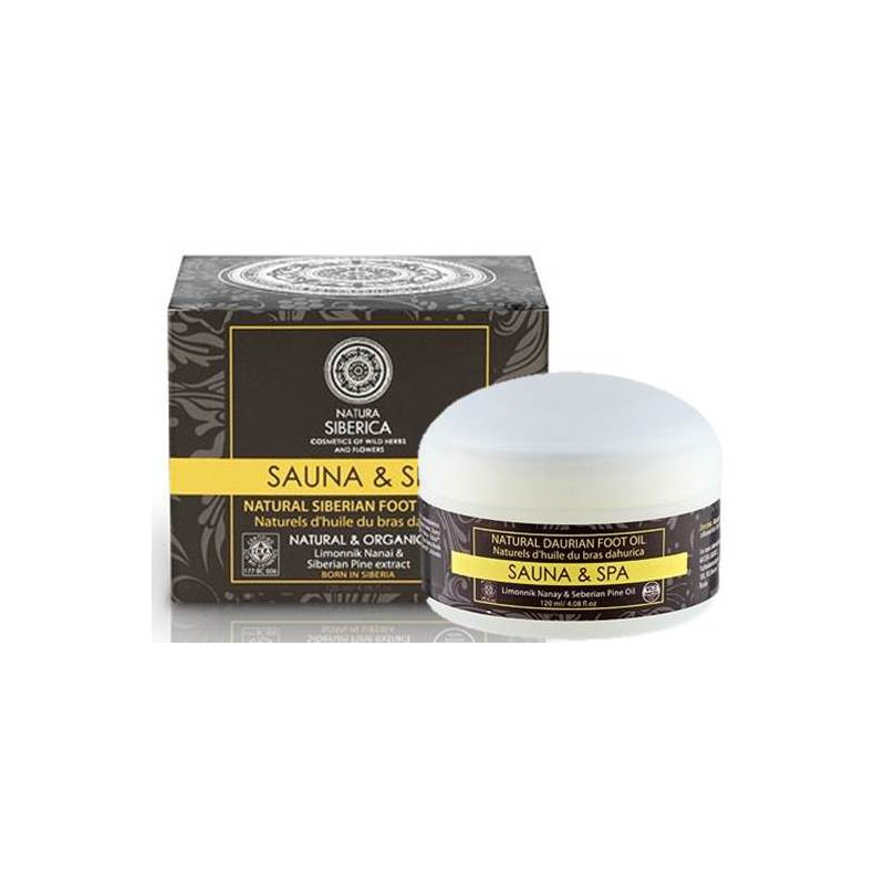 Natura Siberica Sauna & Spa Burro Naturale Siberiano Per Piedi (120ml)