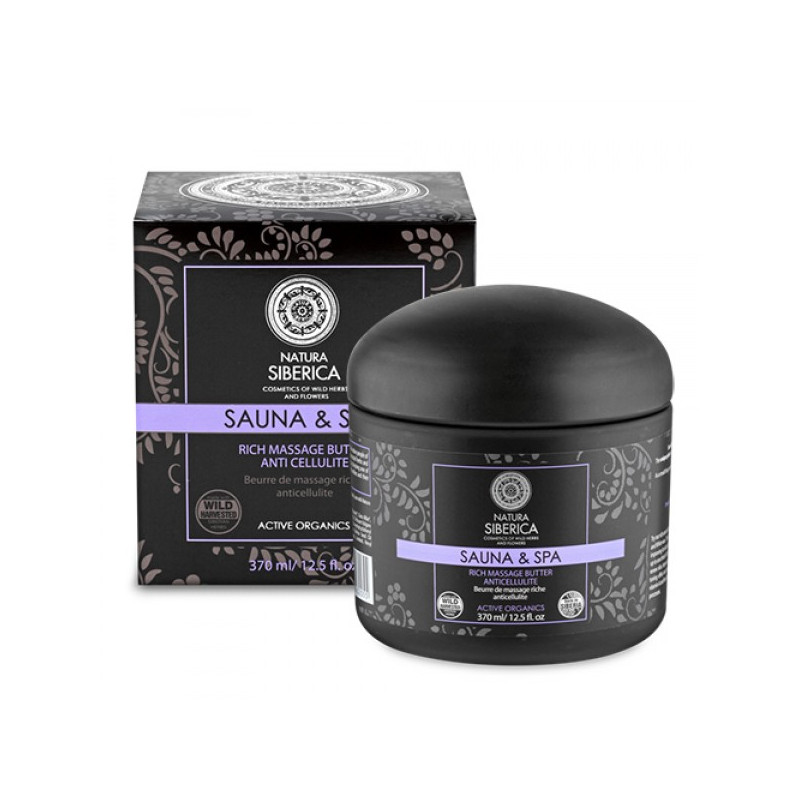 Natura Siberica Sauna & Spa Anti-Cellulite-Massage Dicke Butter (370ml) Natura Siberica Sauna & Spa Anti-Cellulite-Massage Dicke Butter (370ml)
