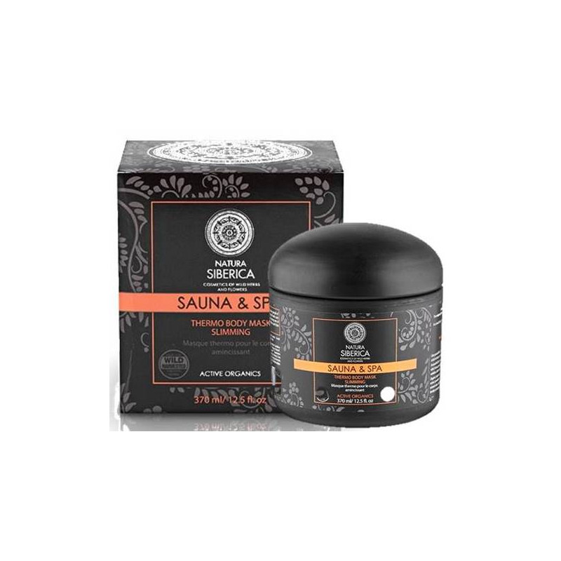 Natura Siberica Sauna & Spa Maschera Termica Corporale Per Dimagrire (370ml)