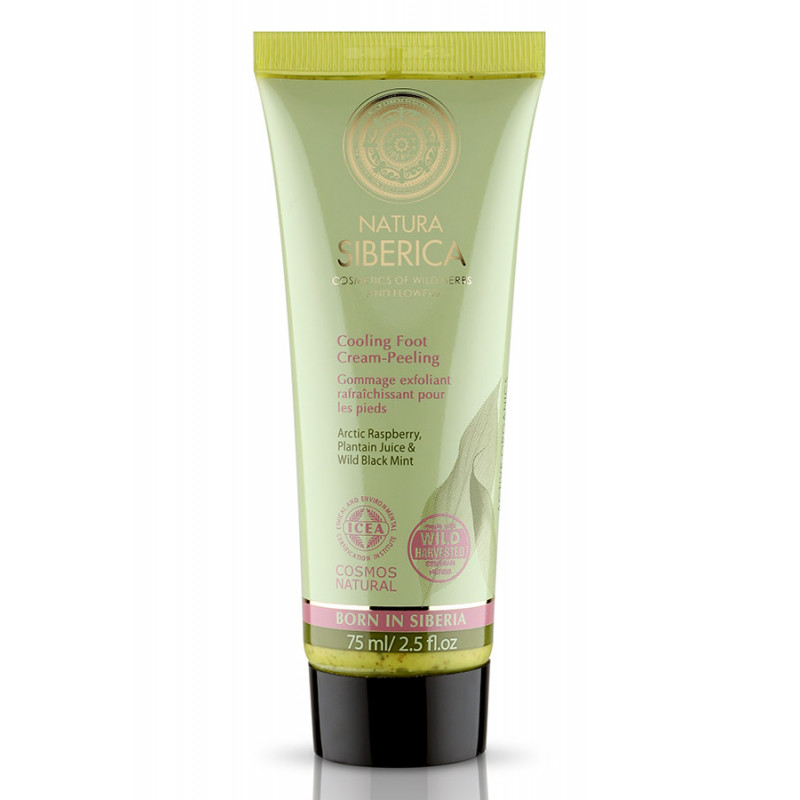 Crema-Peeling Rinfrescante per Piedi Natura Siberica (75ml)