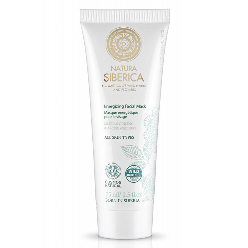 Natura Siberica Masque Énergisant Pour le Visage (75ml) Natura Siberica Masque Énergisant Pour le Visage (75ml)