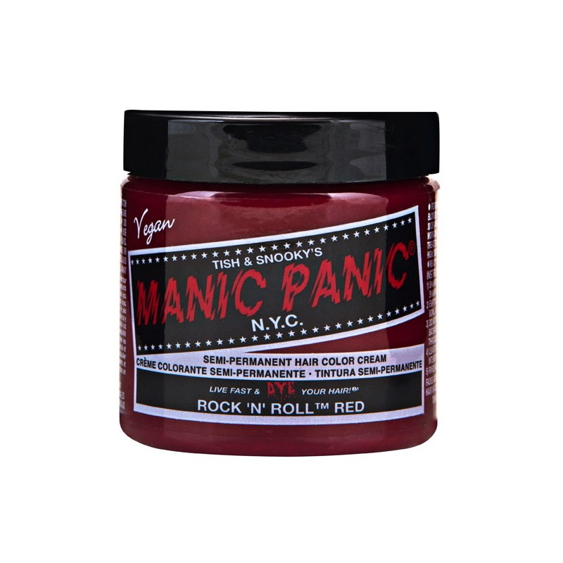 Manic Panic Classic Rock & Roll Rot (118ml) Manic Panic Classic Rock & Roll Rot (118ml)