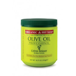 Afro Bio-Wurzel-Olivenöl Creme Relaxer Normal
