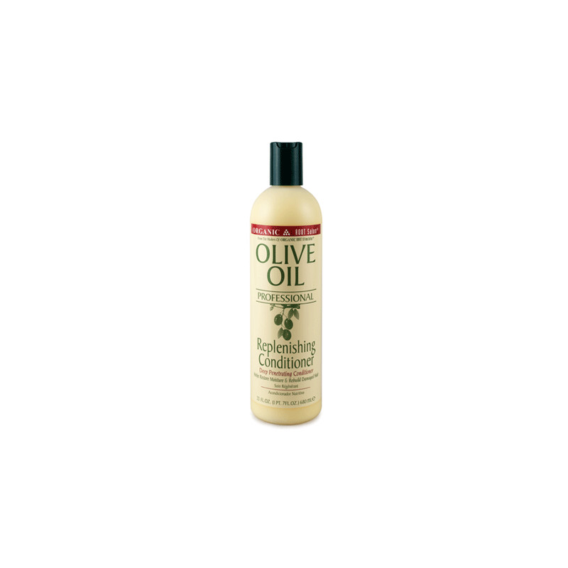 Afro Auffüllender Conditioner mit Bio-Wurzel-Olivenöl (370ml) Afro Auffüllender Conditioner mit Bio-Wurzel-Olivenöl (370ml)