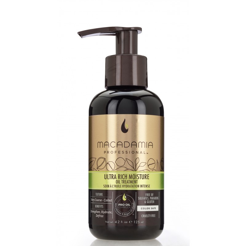 Macadamia Natural Oil Ultra Rich Moisture Oil Treatment (125ml) Macadamia Natural Oil Ultra Rich Moisture Oil Treatment (125ml)