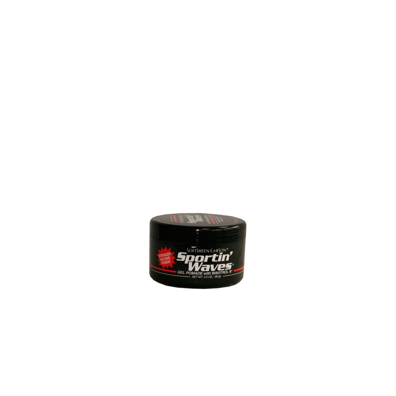 Softsheen Carson Sportin Waves Gel Pomade With Wavitrol (99grs)