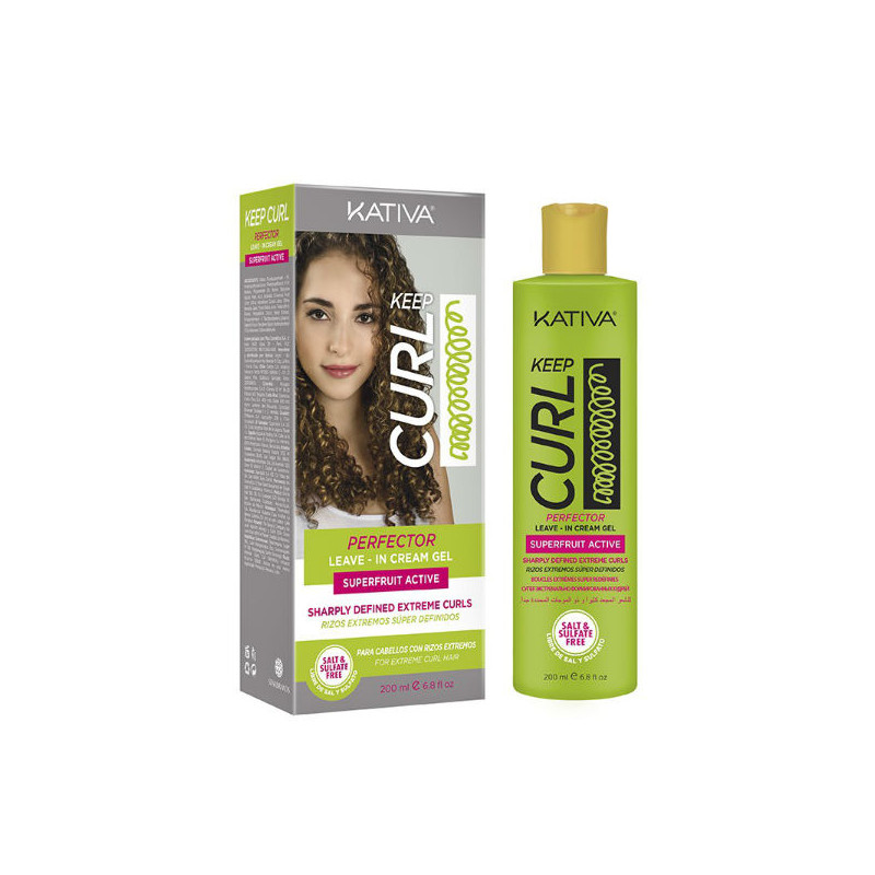 Kativa Keep Curl Perfector Leave In Cream (200ml) Kativa Keep Curl Perfector Leave In Cream (200ml)