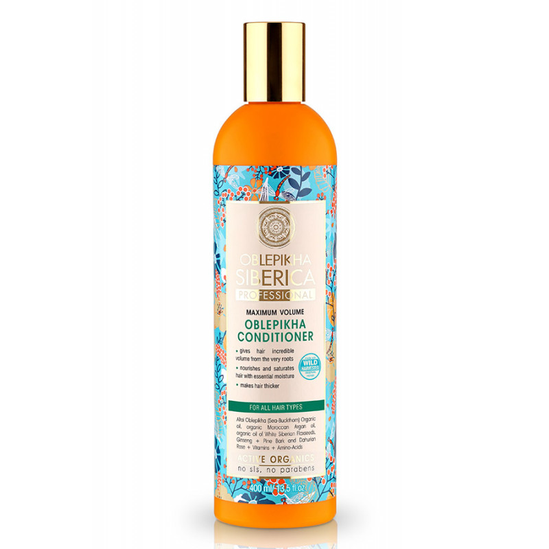 Natura Siberica Oblepikha Acondicionador Máximo Volumen (400ml) Natura Siberica Oblepikha Acondicionador Máximo Volumen (400ml)