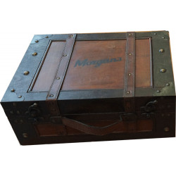 Morgan's Koffer aus Holz