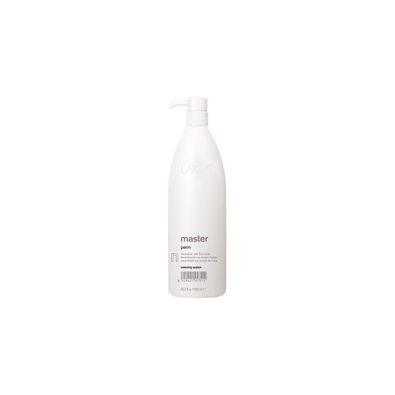Lakme Master Perm Neutralizante Ácidos Frutales (1000ml) Lakme Master Perm Neutralizante Ácidos Frutales (1000ml)