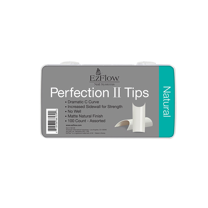 Ez Flow Perfection II Tips Natural (100Uds)