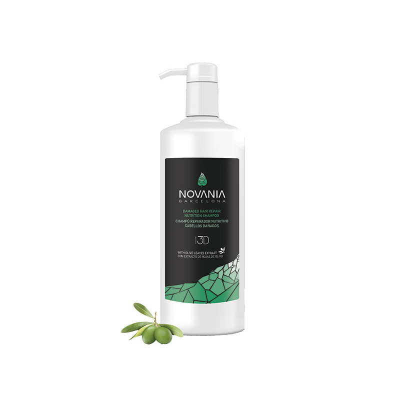 Novania Pflegendes Repair-Shampoo / Geschädigtes Haar (1000ml)