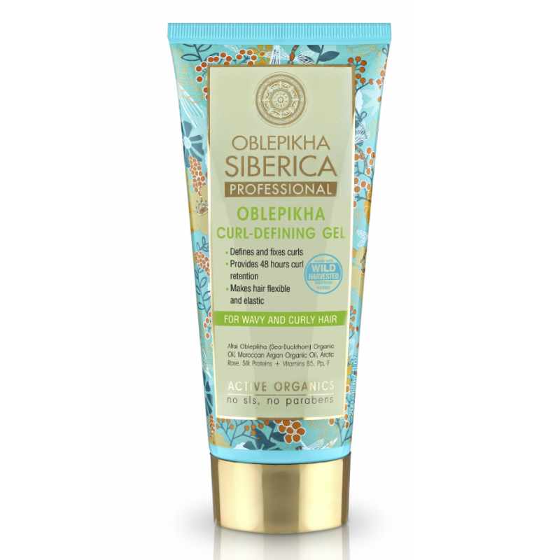Natura Siberica Oblepikha Żel Do Zdefiniowanych Loków Włosy Falowane/Kręcone (200ml)