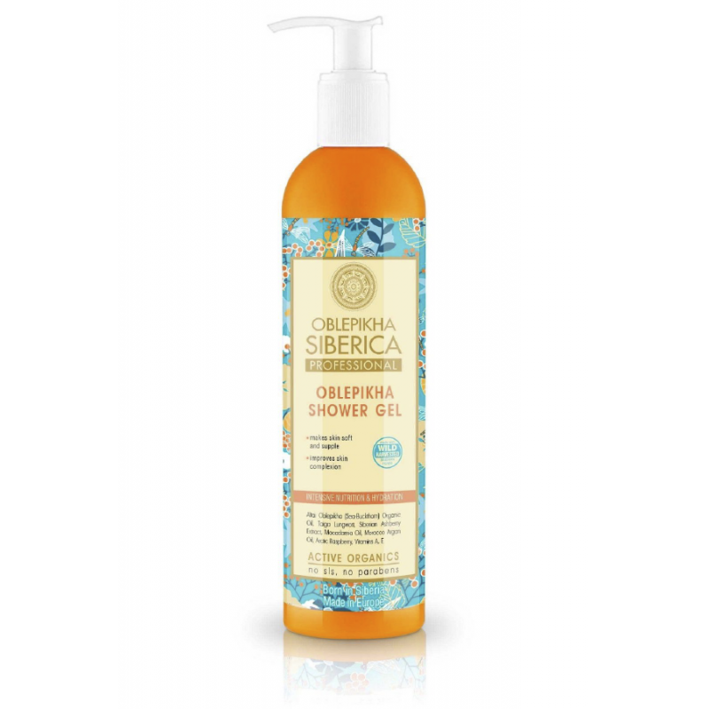 Natura Siberica Oblepikha Żel pod prysznic Intensywne odżywienie i nawilżenie (400ml)