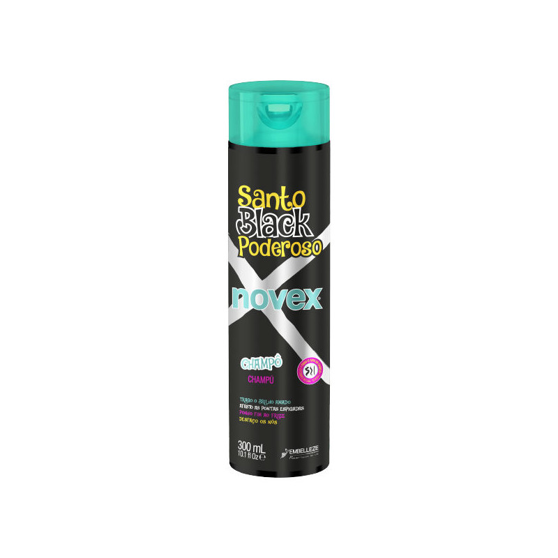Novex Embelleze My Curls Santo Schwarzes Kraftvolles Shampoo (300ml) Novex Embelleze My Curls Santo Schwarzes Kraftvolles Shampoo (300ml)