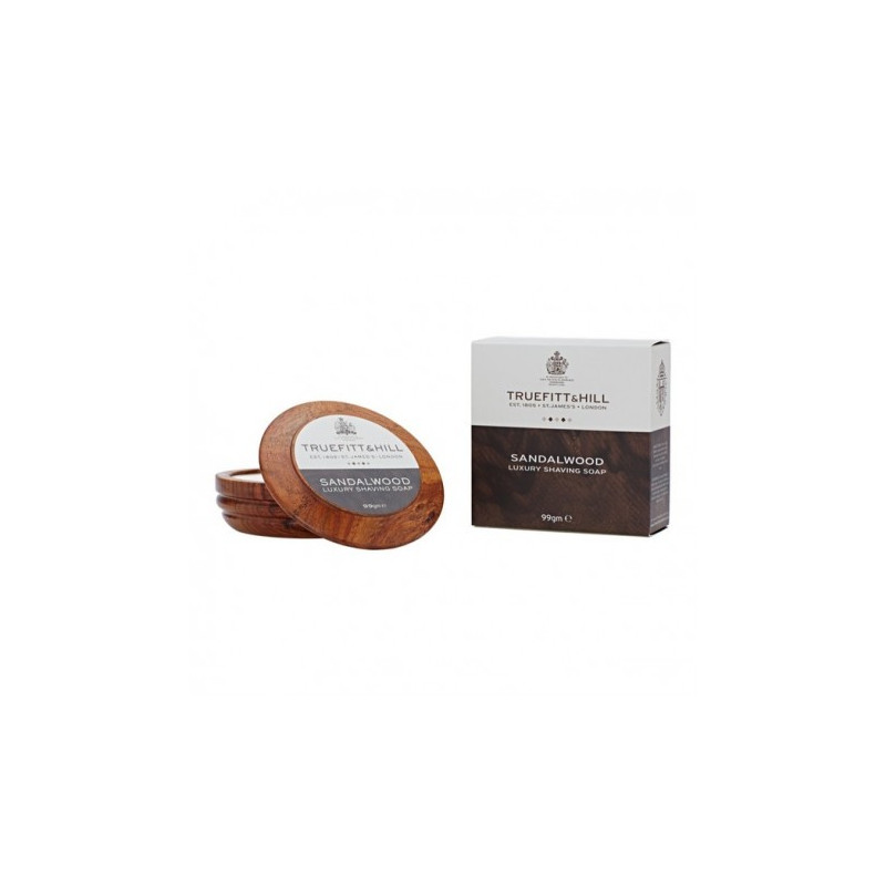 Truefitt & Hill Sandelholz Rasierseife Holzschale (99g) Truefitt & Hill Sandelholz Rasierseife Holzschale (99g)