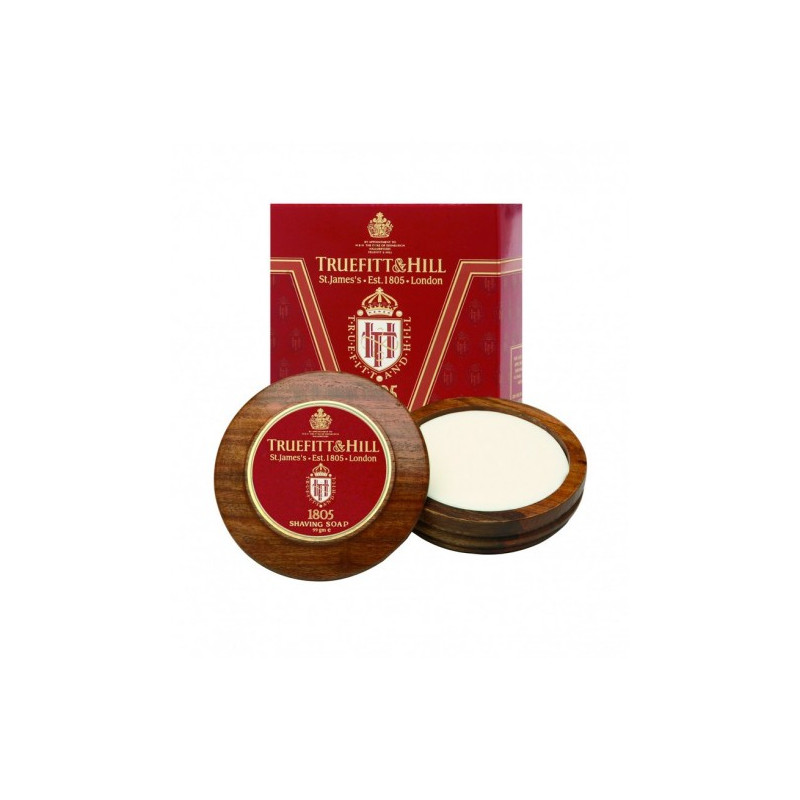 Truefitt & Hill 1805 Sapone da barba di lusso in ciotola di legno (99g)