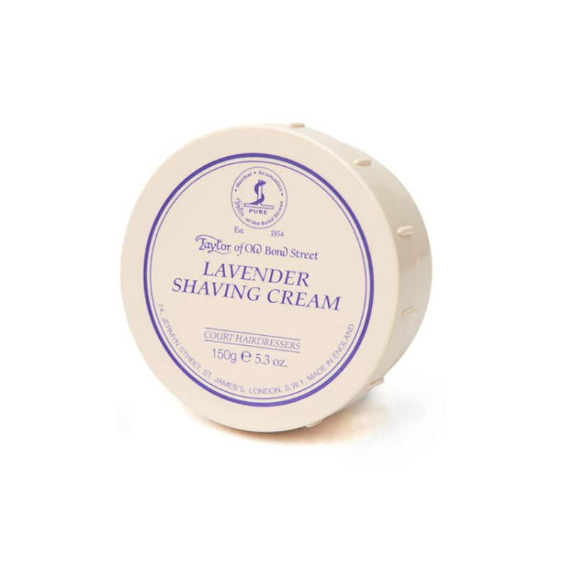 Taylor of Old Bond Street Krem do golenia lawendowy w tyglu (150g)