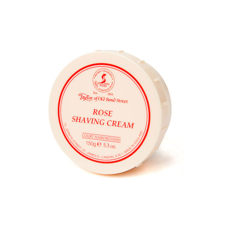 Taylor of Old Bond Street Rose Crème à Raser (150g) Taylor of Old Bond Street Rose Crème à Raser (150g)