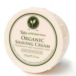 Taylor of Old Bond Street Crème à Raser BIO Organic (150g)