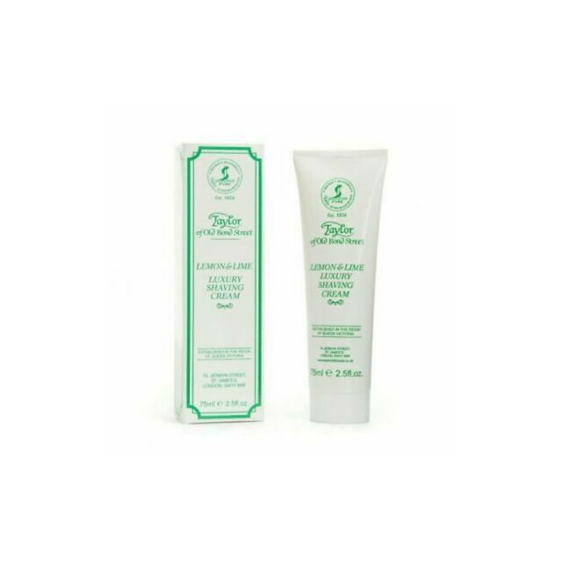 Taylor of Old Bond Street Lemon and Lime Luxury Shaving Cream (75ml) Taylor of Old Bond Street Lemon and Lime Luxury Shaving Cream (75ml)