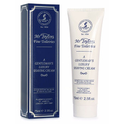 Taylor of Old Bond Street Tubo di Crema da rasatura di lusso Mr. Taylor's (75ml)