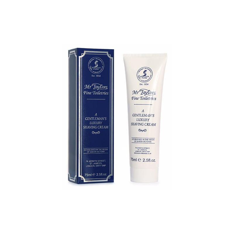 Taylor of Old Bond Street Tubo di Crema da rasatura di lusso Mr. Taylor's (75ml)