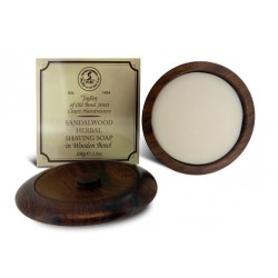 Taylor of Old Bond Street  Savon à barbe Sandalwood et son bol en bois (100g)