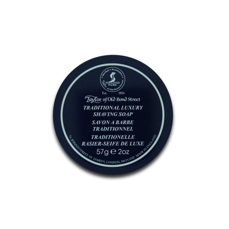 Taylor Of Old Bond Street Traditionelle Rasierseife Reiseplastikschale (57g) Taylor Of Old Bond Street Traditionelle Rasierseife Reiseplastikschale (57g)