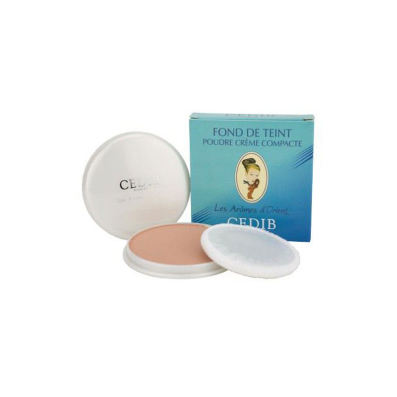 Cedib Paris Trucco Cipria Compatta in Crema (15g)