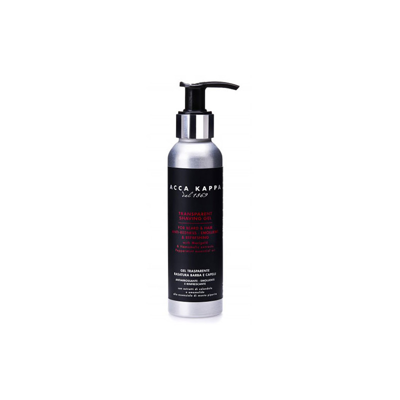 Acca Kappa Colección Barberia Gel Afeitar Transparente (125ml) Acca Kappa Colección Barberia Gel Afeitar Transparente (125ml)