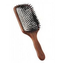 Acca Kappa Spazzola per Capelli in Legno Kobité con Setole di Cinghiale Naturali