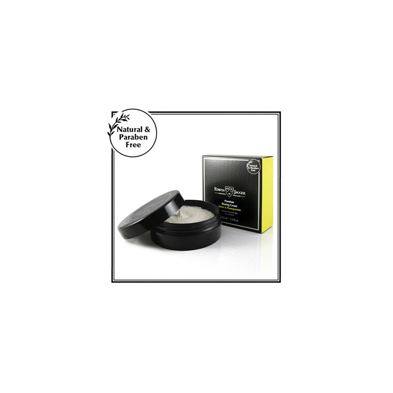 Edwin Jagger Crème d'Afeitar Lima et Grenade (100ml) Edwin Jagger Crème d'Afeitar Lima et Grenade (100ml)