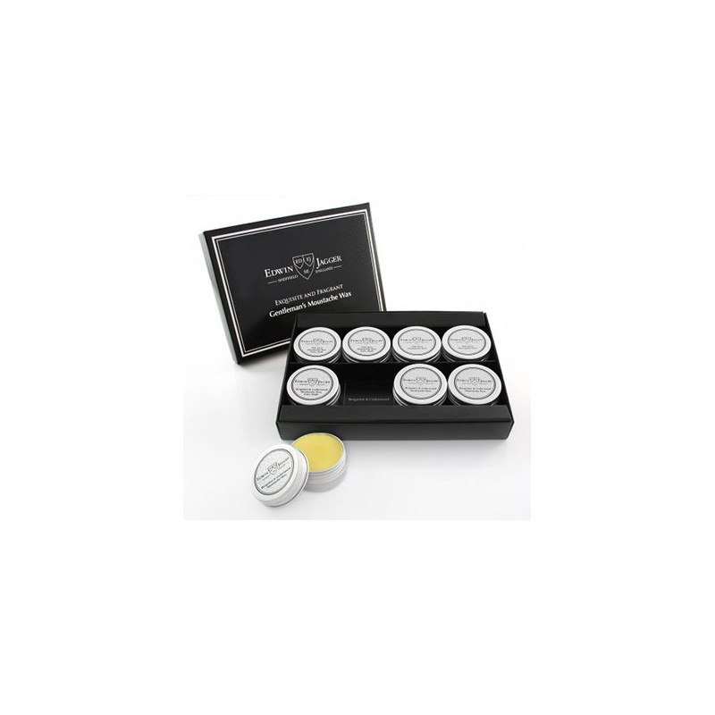 Edwin Jagger Packung 8 Schnurrbartwachse (15ml) Edwin Jagger Packung 8 Schnurrbartwachse (15ml)
