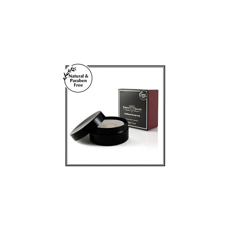 Edwin Jagger Traditionelle Rasierseife aus Sandelholz (65g) Edwin Jagger Traditionelle Rasierseife aus Sandelholz (65g)