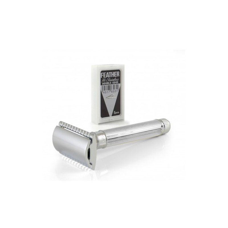 Edwin Jagger Klassische Rasierer-Kollektion mit langem Griff Edwin Jagger Klassische Rasierer-Kollektion mit langem Griff