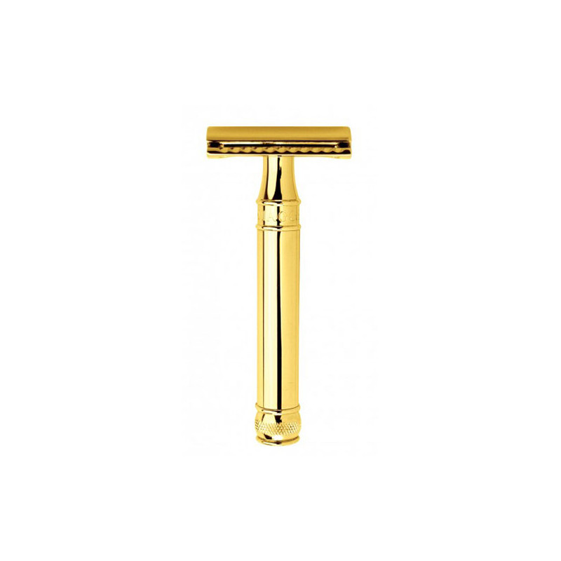Edwin Jagger Maquinilla Afeitar Oro Brillo