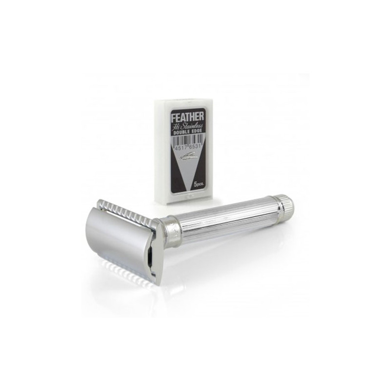 Edwin Jagger Razor Classique Rasoir Chrome Shine Edwin Jagger Razor Classique Rasoir Chrome Shine